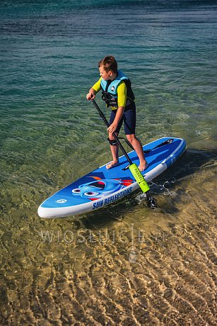 Deska SUP SUN REFLECTIONS 8'2'' violet - pompowany paddleboard