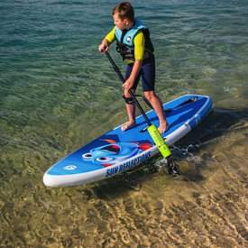 Deska SUP SUN REFLECTIONS 8'2'' violet - pompowany paddleboard