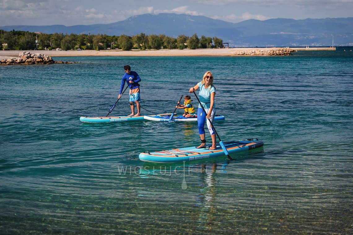 Deska SUP SUN REFLECTIONS XXL 11'6'' COMBO Ocean Mirage - pompowany paddleboard
