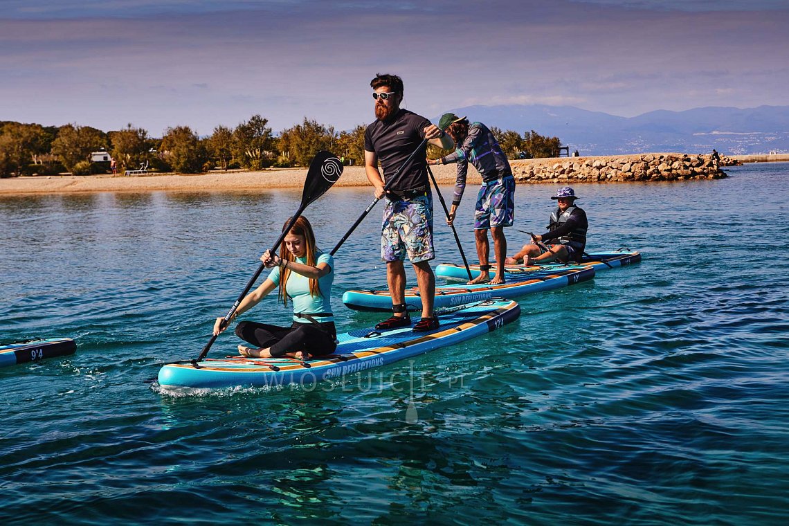 Deska SUP SUN REFLECTIONS MULTI 12'4'' MINICOMBO OCEAN MIRAGE - pompowany paddleboard