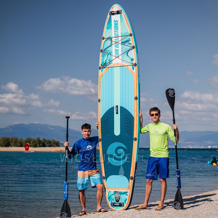 Deska SUP SUN REFLECTIONS MULTI 12'4'' MINICOMBO OCEAN MIRAGE - pompowany paddleboard
