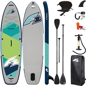 Deska SUP F2 STRATO 10'5 GREEN - pompowany paddleboard