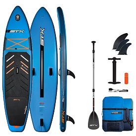 Deska WindSUP STX HYBRID CRUISER HYBRID 11'2 FAMILY Teal/Orange - pompowany WindSUP i iWing