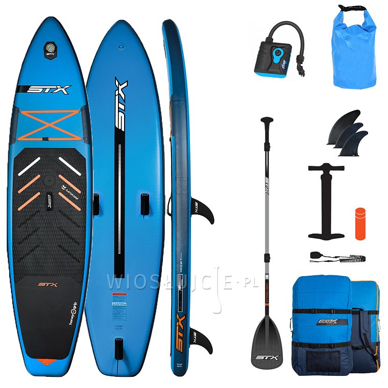 Deska WindSUP STX HYBRID CRUISER HYBRID 11'2 FAMILY Teal/Orange - pompowany WindSUP