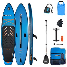 Deska WindSUP STX HYBRID CRUISER HYBRID 11'2 FAMILY Teal/Orange - pompowany WindSUP i iWing