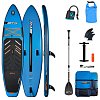Deska WindSUP STX HYBRID CRUISER HYBRID 11'2 FAMILY Teal/Orange - pompowany WindSUP i iWing