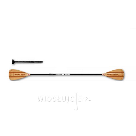 Wiosło RIDEWAVE KUN BAMBOO COMBO 4-częściowe typu COMBO SUP i kajak