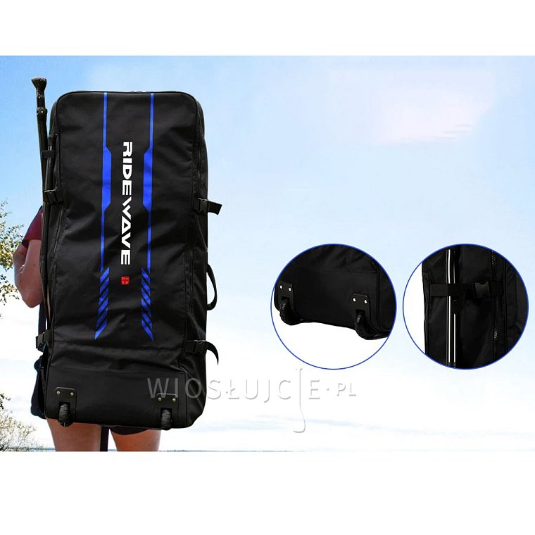 Plecak transportowy RIDEWAVE WHEELED BACKPACK 85l na kółkach