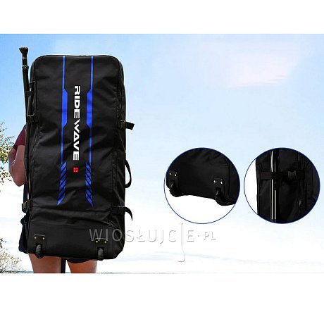 Plecak transportowy RIDEWAVE WHEELED BACKPACK 85l na kółkach