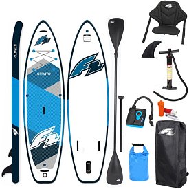 Deska SUP F2 STRATO 10'5'' SMU COMBO BLUE - pompowany paddleboard