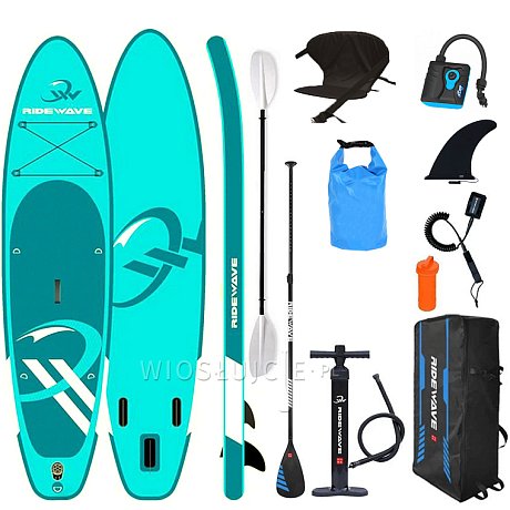 Deska SUP RIDEWAVE Allround 11'6'' - pompowany paddleboard