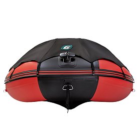 Ponton GLADIATOR ACTIVE C420AL red black - pompowana łódź z aluminiową podłogą