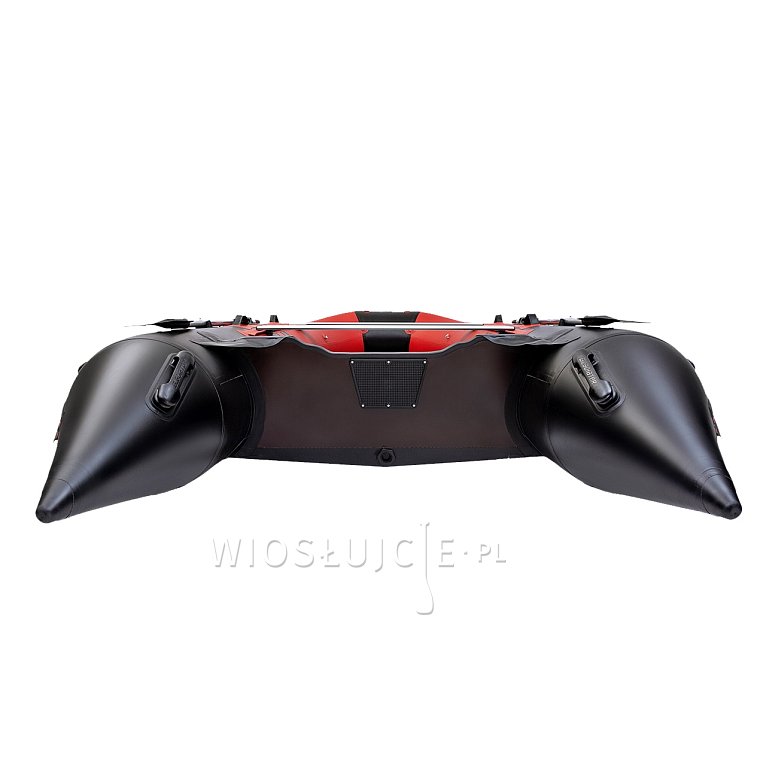 Člun GLADIATOR ACTIVE C420AL red black - nafukovací člun s hliníkovou podlahou