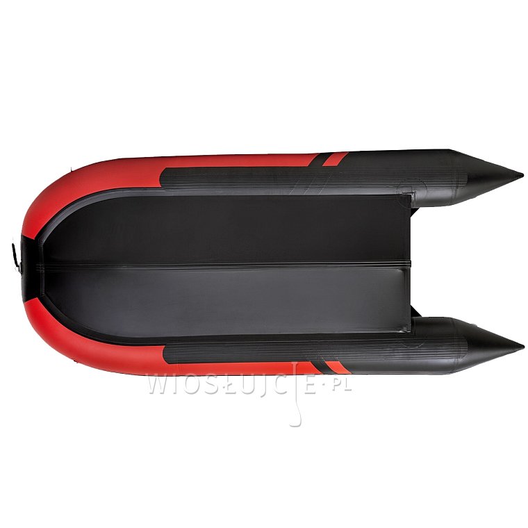 Člun GLADIATOR ACTIVE C420AL red black - nafukovací člun s hliníkovou podlahou