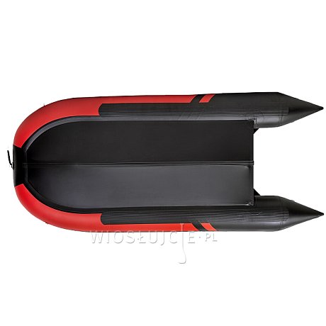 Ponton GLADIATOR ACTIVE C420AL red black - pompowana łódź z aluminiową podłogą