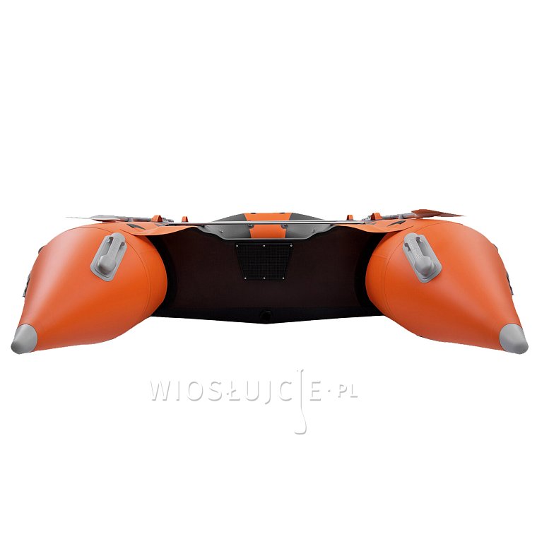 Člun GLADIATOR ACTIVE C420AL orange dark grey - nafukovací člun s hliníkovou podlahou