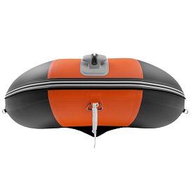 Ponton GLADIATOR ACTIVE C420AL orange dark grey - pompowana łódź z aluminiową podłogą