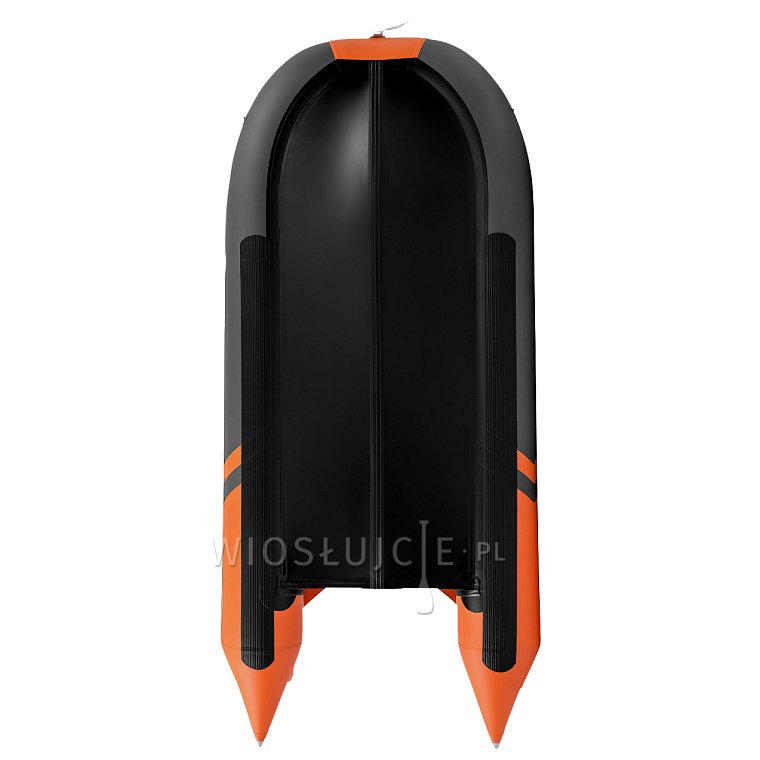 Člun GLADIATOR ACTIVE C420AL orange dark grey - nafukovací člun s hliníkovou podlahou
