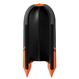Ponton GLADIATOR ACTIVE C420AL orange dark grey - pompowana łódź z aluminiową podłogą