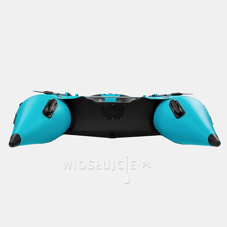 Člun GLADIATOR ACTIVE C420AL black turquoise - nafukovací člun s hliníkovou podlahou