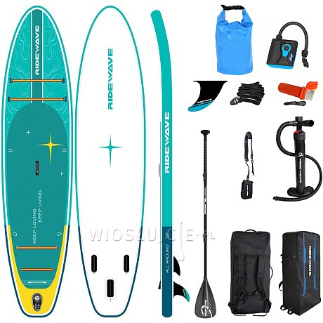 Deska SUP RIDEWAVE Romantic 12' - pompowany paddleboard