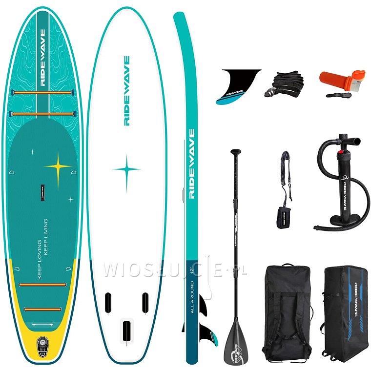 Deska SUP RIDEWAVE Romantic 12' - pompowany paddleboard