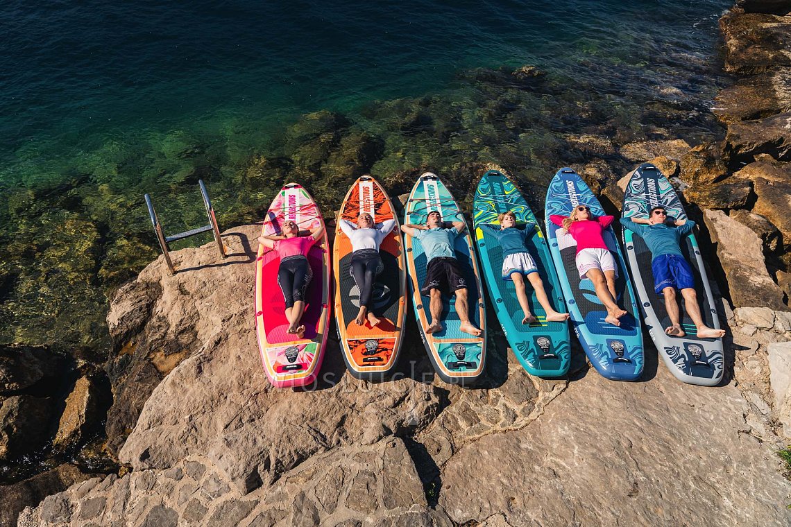 Deska SUP SUN REFLECTIONS XXL 11'6'' COMBO Emerald drift - pompowany paddleboard