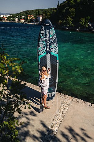 Deska SUP SUN REFLECTIONS XXL 11'6'' COMBO Forest Gray - pompowany paddleboard