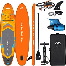 Deska SUP AQUA MARINA AM GO TURBO 320 10'6" z silnikiem Blue Drive - ELEKTRYCZNY SUP