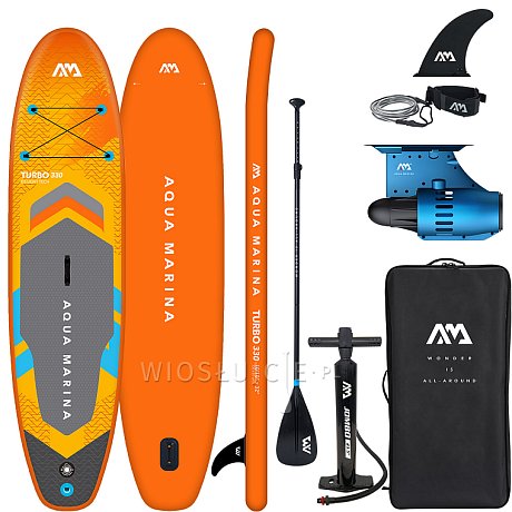 Deska SUP AQUA MARINA GO TURBO 330 10'10" z silnikiem Blue Drive S - ELEKTRYCZNY SUP!