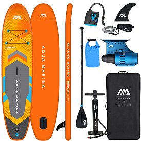 Deska SUP AQUA MARINA GO TURBO 366 12'0" z silnikiem Blue Drive S - ELEKTRYCZNY SUP!