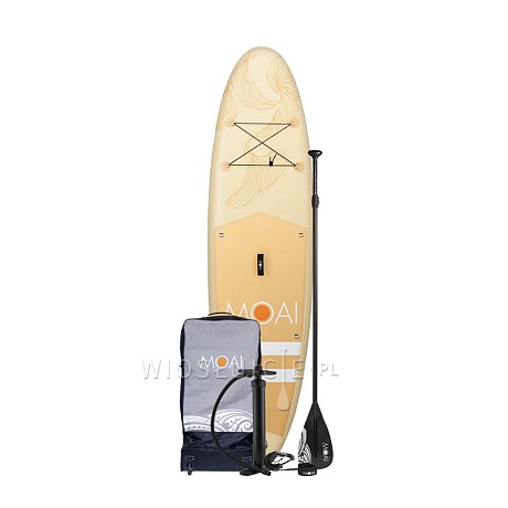 Deska SUP MOAI Beach Vibes 10'8 Sand - pompowany paddleboard