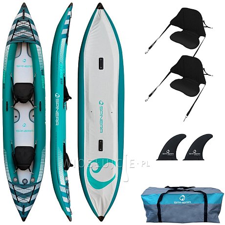 Pompowany kajak SPINERA HYBRIS 410 ECONOMY - dwuosobowy
