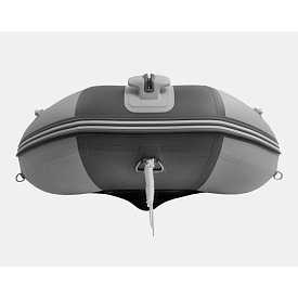 Ponton GLADIATOR ACTIVE C330AL light dark grey - pompowana łódź z aluminiową podłogą