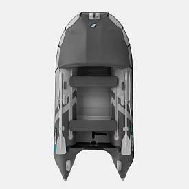 Ponton GLADIATOR ACTIVE C330AL light dark grey - pompowana łódź z aluminiową podłogą