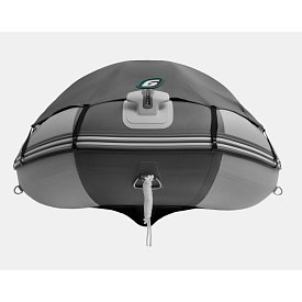 Ponton GLADIATOR ACTIVE C330AL light dark grey - pompowana łódź z aluminiową podłogą