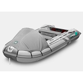 Ponton GLADIATOR ACTIVE C330AL light dark grey - pompowana łódź z aluminiową podłogą