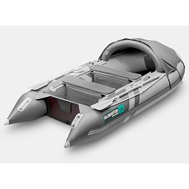 Ponton GLADIATOR ACTIVE C330AL light dark grey - pompowana łódź z aluminiową podłogą
