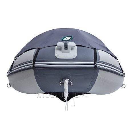 Ponton GLADIATOR ACTIVE C330AL light dark grey - pompowana łódź z aluminiową podłogą