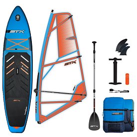 Zestaw WindSUP STX HYBRID CRUISER 11'2 FAMILY + pędnik STX PowerKid - pompowany paddleboard