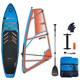Zestaw WindSUP STX HYBRID CRUISER 11'2 FAMILY + pędnik STX PowerKid - pompowany paddleboard