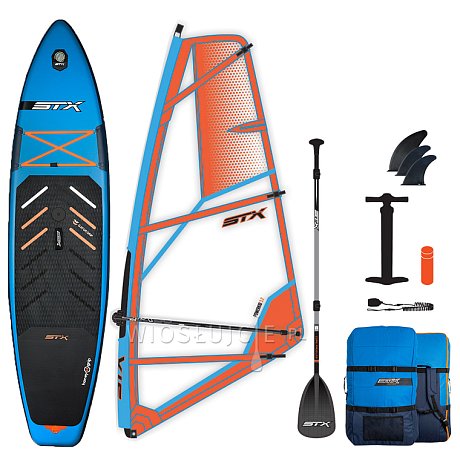 Zestaw WindSUP STX HYBRID CRUISER 11'2 FAMILY + pędnik STX PowerKid - pompowany paddleboard