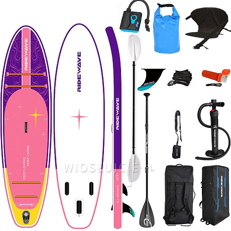 Deska SUP RIDEWAVE Romantic 10'6 - pompowany paddleboard