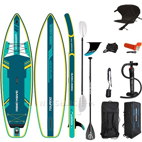 Deska SUP RIDEWAVE Voyager Touring 10'6" - pompowany paddleboard