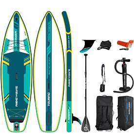 Deska SUP RIDEWAVE Voyager Touring PRO+ 10'6'" - pompowany paddleboard