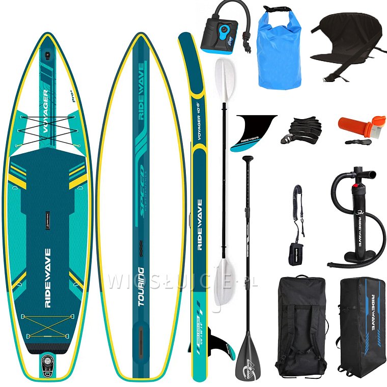 Paddleboard RIDEWAVE Voyager Touring PRO+ 10'6'' - nafukovací