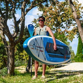 Deska SUP RIDEWAVE Touring 10'6" - pompowany paddleboard