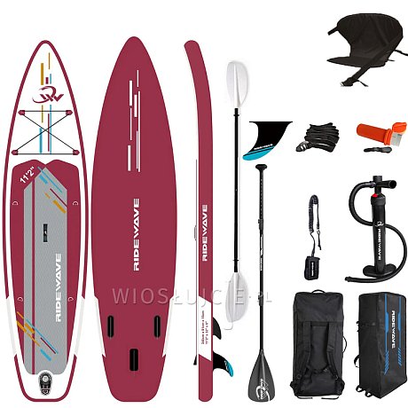 Deska SUP RIDEWAVE Touring 11'2" - pompowany paddleboard