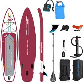 Deska SUP RIDEWAVE Touring 11'2" - pompowany paddleboard