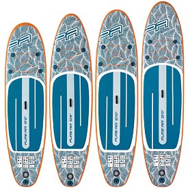 MEGA ZESTAW 4 DESKI SUP dla wypożyczalni– AQUA MARINA PURE AIR TROPIC BLUE 10´2, 10´6, 10´10, 12´0